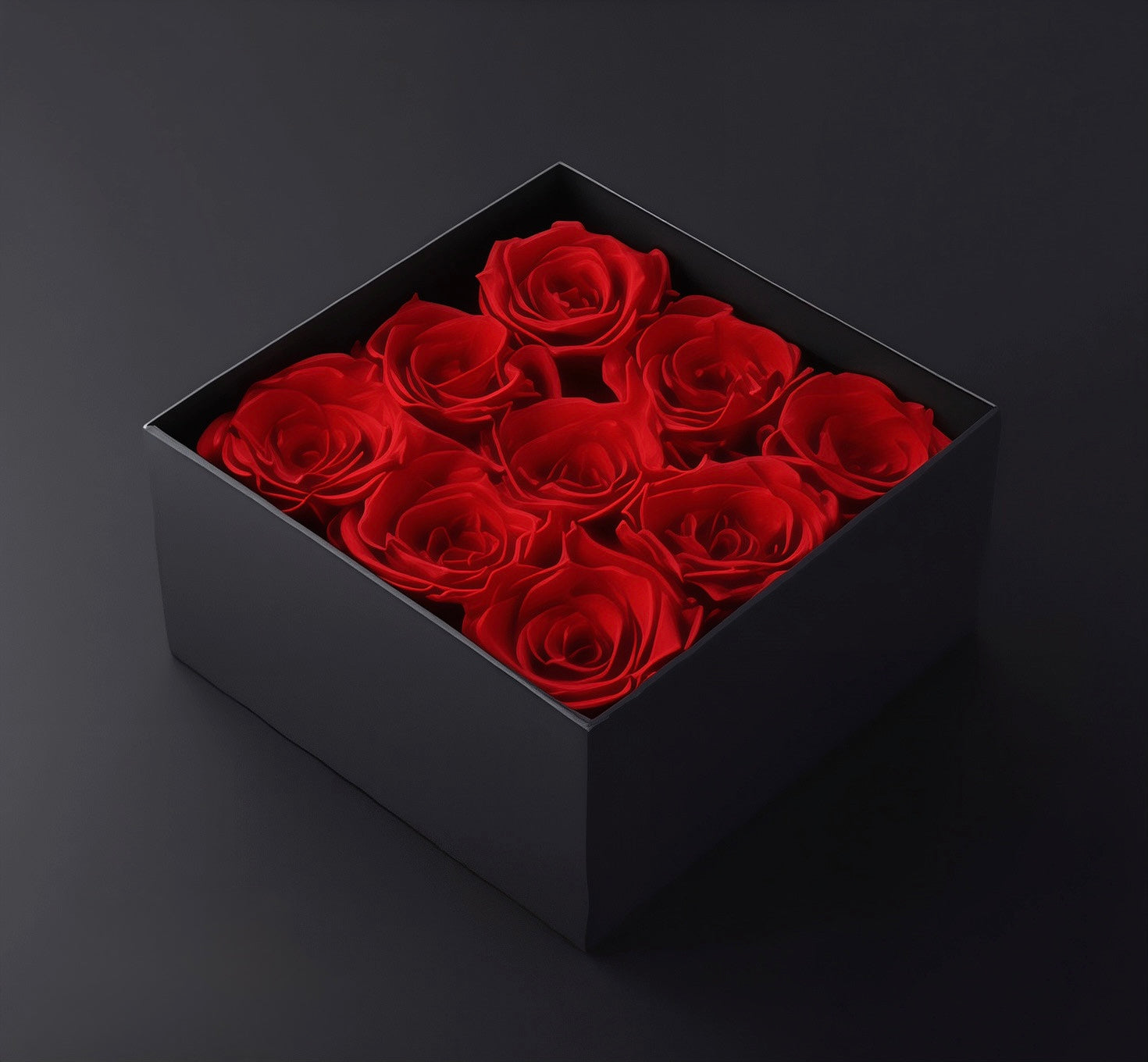 red rose box